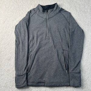 UNRL Elite Pullover Men's Medium Gray‎ 1/4 Zip Stretch Performance Golf